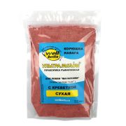 Прикормка УЛЬТРАМАРИН Корюшка (сухая) (с КРЕВЕТКОЙ) красная с мерной ложкой 250гр