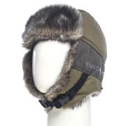 Шапка ушанка зимняя Huntsman Yukon Ice (тк.Breathable) (Хаки) р.58-60
