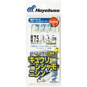 Самодур HAYABUSA HS559 #7 (поводок 0,235mm; леска 0.330mm; гирлянда 2,16m) (зубатка)