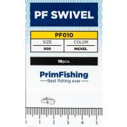 Застежка PF SWIVEL Nice Snap #000 (nickel) (уп.10шт) PF010-000