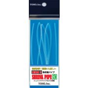 Термоусадочная трубка TOHO Shrink Pipe 80 2.4mm Clear 2284