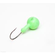 Джиг-головка Шар 40гр флюор. Green (PF)