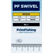 Застежка PF SWIVEL Nice Snap #00 (nickel) (уп.10шт) PF010-00