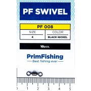 Вертлюг PF SWIVEL #4 (уп.10шт) PF008-4 (BN)
