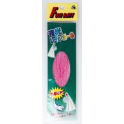Люрекс FUJI BAIT Luminous Rainbow Yarn Pink 0849