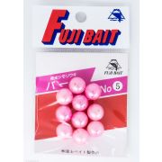 Бусины FUJIBAIT Luminous Shimori Float Pearl #5 (10шт) Pink 0818