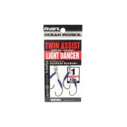 Крючок VARIVAS Avani Twin Assist Super Light Dancer Zero Fliction #4 (2шт) AH-82