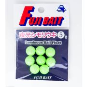 Бусины FUJIBAIT Luminous Shimori Float #5 (8шт) Green 0031