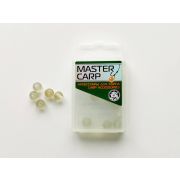 Бусины силикон. MASTER CARP 7мм прозрачн. (15шт)