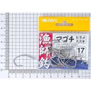 Крючки KINRYU Ryoushibari Hirame Silver #17 (уп.13шт) 967177