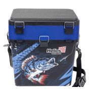 Ящик рыболовный зимний ICE FISHING Perch (19л) синий HS-IB-19-IFB