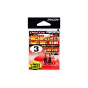 Крючок Assist Hook DECOY Super Light Jigging Assist Twin DJ-84 #4 (уп.2шт) (832400)