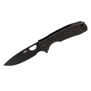 Нож Honey Badger Flipper 14C28N DLC M (HB1511BB) с чёрной рукоятью