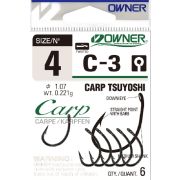 Крючок OWNER Carp Tsuyoshi #4 (6шт) C-3