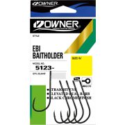 Крючок OWNER Ebi Baitholder Hook #1 (7шт) 5123-101