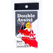 Крючок Double Assist Jigging Hook #3/0 (2+2cm) 2шт.