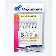 Самодур HAYABUSA QK-087 #8 (поводок 0.285mm, леска 0.330, гирлянда 1.05m)