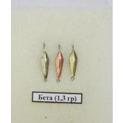 Блесна отвесная MUSTAD Бета (1,3гр) (никель)