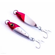 Пилькер TSURUGIYA GAN JIG 21g #18 Red Head Silver Iwashi
