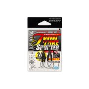 Крючок Assist Hook DECOY Twin Pike Shorter DJ-80 #1/0 (уп.2шт) (826621)