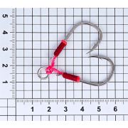 Крючок ASSIST HOOK двойной #18 (1+1см) (1шт)