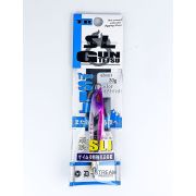 Пилькер TSURUGIYA GUNTETSU SL 30g Zebra Pink Silver 858085