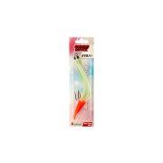 Крючок оснащенный кембриком HIGASHI Gummi Makk #8/0 (set-3pcs) #02 Red Head