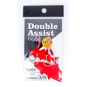 Крючок Double Assist Jigging Hook #3/0 (1,5+1,5cm) 2шт.