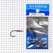Крючки Art Fishing Single Hook for Wild Trout Hurry Bite TR #M (уп.6шт) 0145