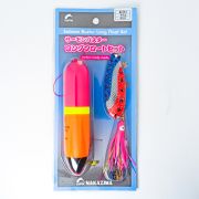 Снасть на кету NAKAZIMA Salmon Buster Long Float Set 45g RSB #80753 (7530) (с блесной и октопусом)