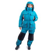 Костюм зимний женский Grayling Камчатка (бирюзово-оранжевый) р.48-50/170-176