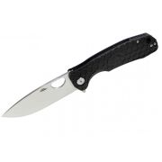 Нож Honey Badger Flipper D2 L (HB1008) с чёрной рукоятью