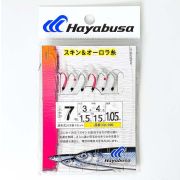 Самодур HAYABUSA QK-090 #7 (поводок 0.285mm, леска 0.330mm, гирлянда 1.05m)