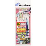 Снасть для морской рыбалки HAYABUSA HA281 #1 (40gr, 60sm, поводок 0,40mm, леска 0.47mm)