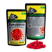 Кукуруза насадочная мягкая КАРПОМАНИЯ (Клубника) (пакет 120гр)