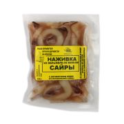 Наживка для ловли морской рыбы WELL BAITS Кальмар со вкусом Сайры (150гр)