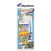 Снасть для морской рыбалки HAYABUSA HA280 #1 (крючок #12, 50gr, 60sm, поводок 0,40mm, леска 0.47mm)