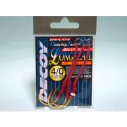 Крючки DECOY DJ-86 LONG FLAIL #4/0 (уп.3шт) (816011)