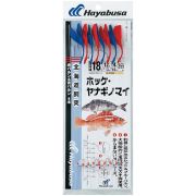 Снасть для морской рыбалки HAYABUSA D-700 #17 (3.55m, поводок 0,52mm, леска 0.66mm)