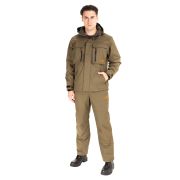 Костюм демисезонный Huntsman ТОРНАДО (тк.Breathable) (Хаки) р.60-62/182-188