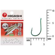 Крючок Higashi Umitanagoringed#0,8 Green (10шт)