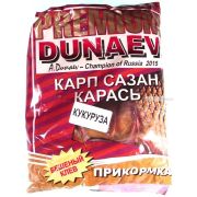 Прикормка DUNAEV PREMIUM Карп-Сазан-Карась Кукуруза 1кг
