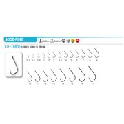 Крючок KUMHO KH-10006 SODE RING (Ni) #0.5 (уп.10шт)
