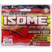 Силиконовые приманки MARUKYU POWER ISOME L GLOW RED  #13590