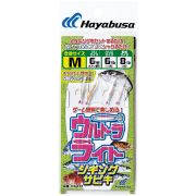 Снасть для морской рыбалки HAYABUSA HS491 #L (50sm, поводок 0,23mm, леска 0.285mm)