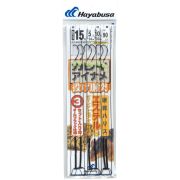 Снасть для морской рыбалки HAYABUSA NB601 #14-4 (0.9m, поводок 0,33mm, леска 0,47mm)