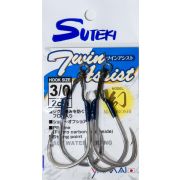 КрючокAssist Hook SUTEKI Twin Assist TAB-3/0 #3/0 (2шт)