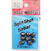 Груз NAKAZIMA Split Shot Sinker 4.00g (6шт) #534