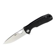 Нож Honey Badger Flipper D2 M (HB1016) с чёрной рукоятью