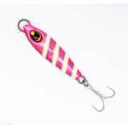 Пилькер TSURUGIYA GAN JIG 28g #15 Zebra Pink Glow